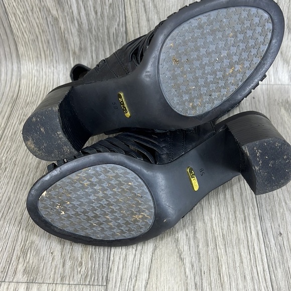 🍁2/$25 🍁 Lauren Ralph Lauren Hali Sandal Gladiator Black Heels - Picture 10 of 12